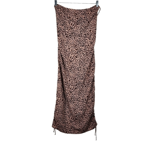 ESTHER PENN SPAGHETTI STRAP ANIMAL PRINT DRESS - Picture 3 of 7